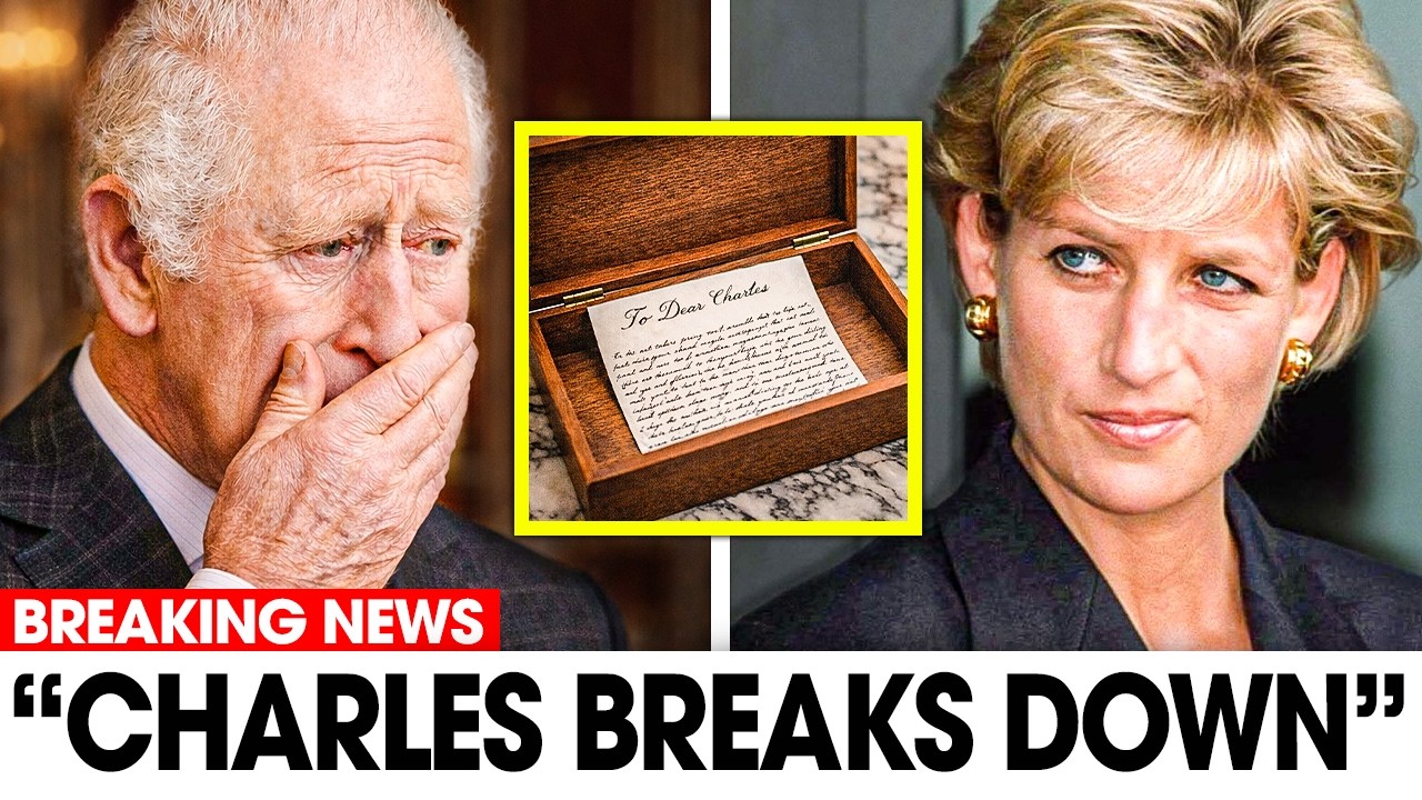 Charles in Tears After Finding Princess Diana’s Hidden Note Inside Her Jewelry Box!