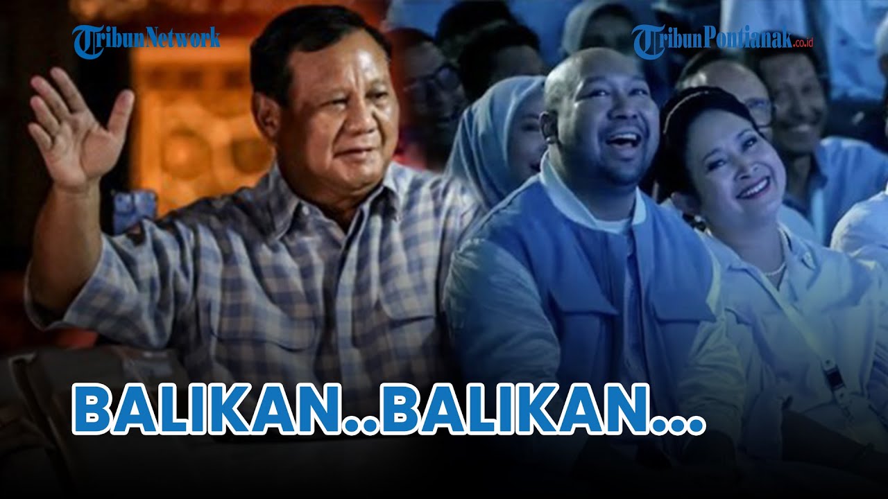RIUH Bergemuruh❗Teriak Balikan ke prabowo dan Titiek soeharto Menggema