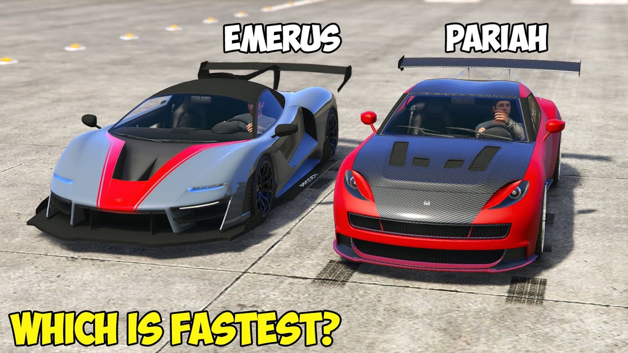 GTA 5 - PROGEN EMERUS vs OCELOT PARIAH - Which is Fastest?