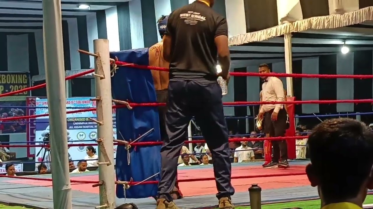 Sub junior National boxing championship man final 2025