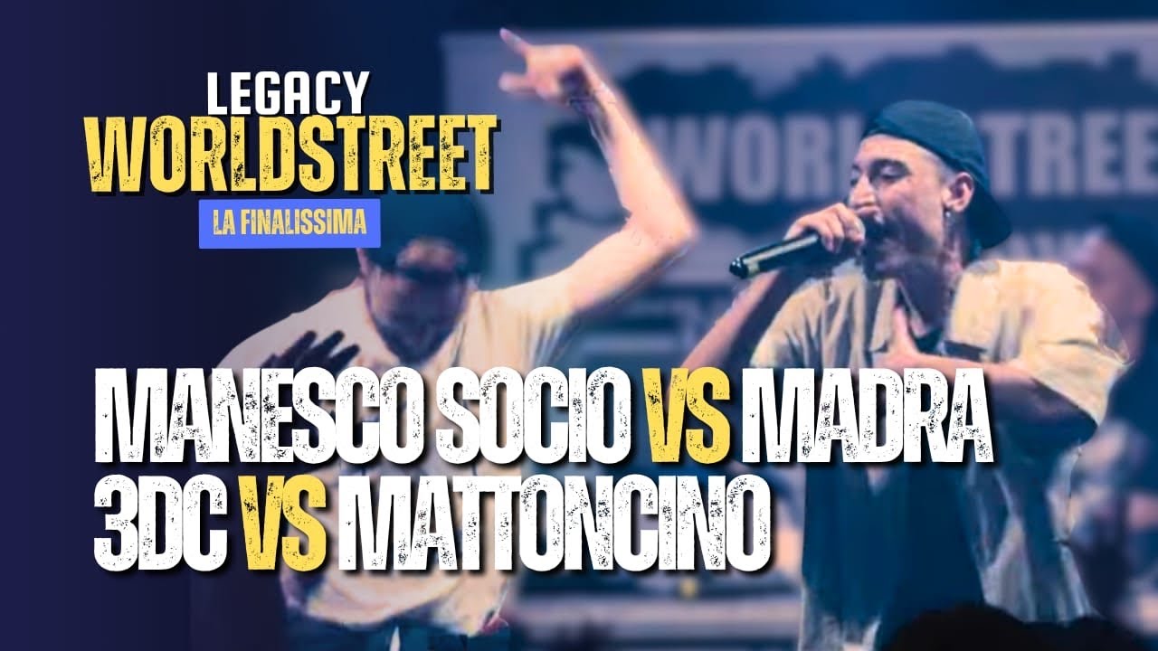 MANESCO SOCIO vs MADRA / MATTONCINO vs 3DC - OTTAVI - PERUGIA - Worldstreet Legacy - Freestyle 
