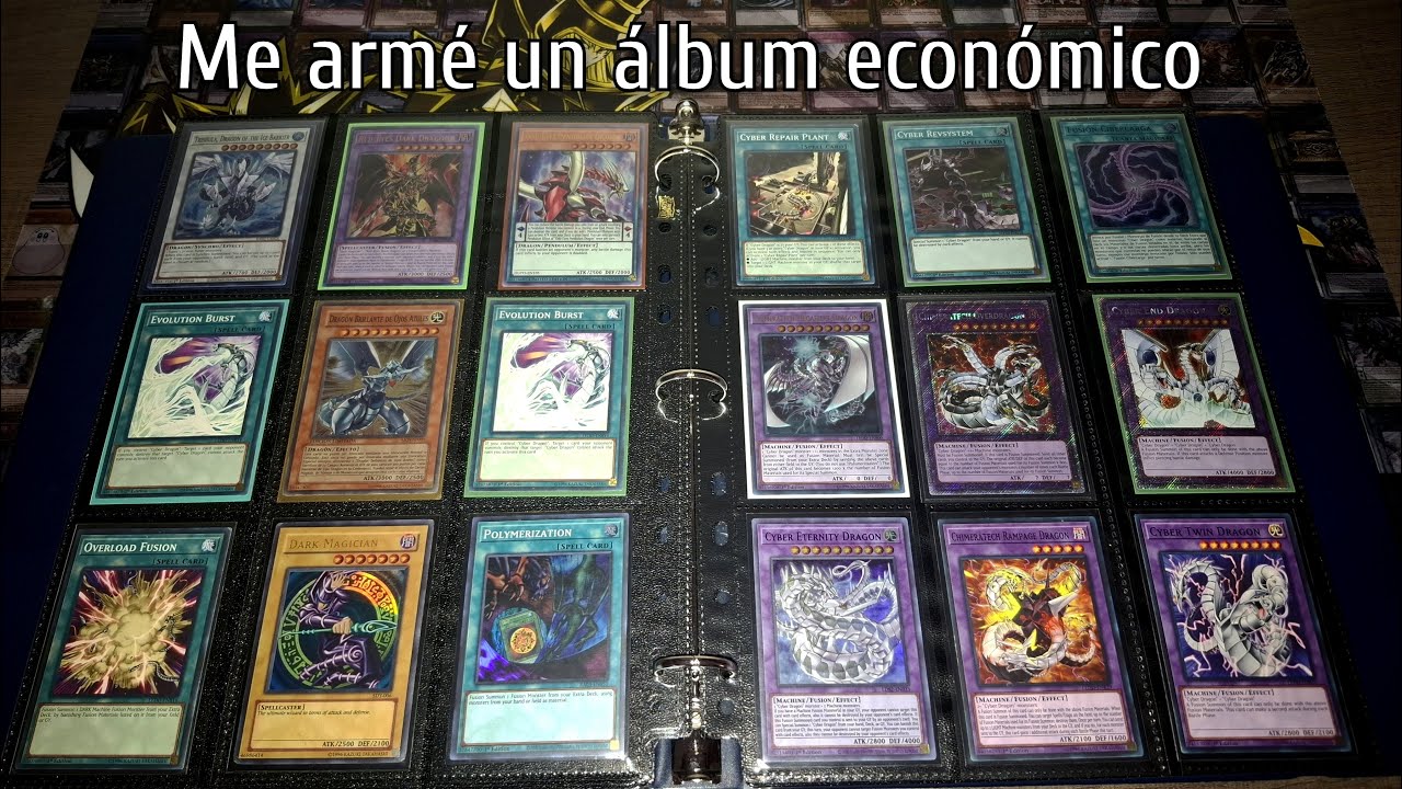 Álbum de Cartas de Yu-Gi-Oh (Versión Económica)