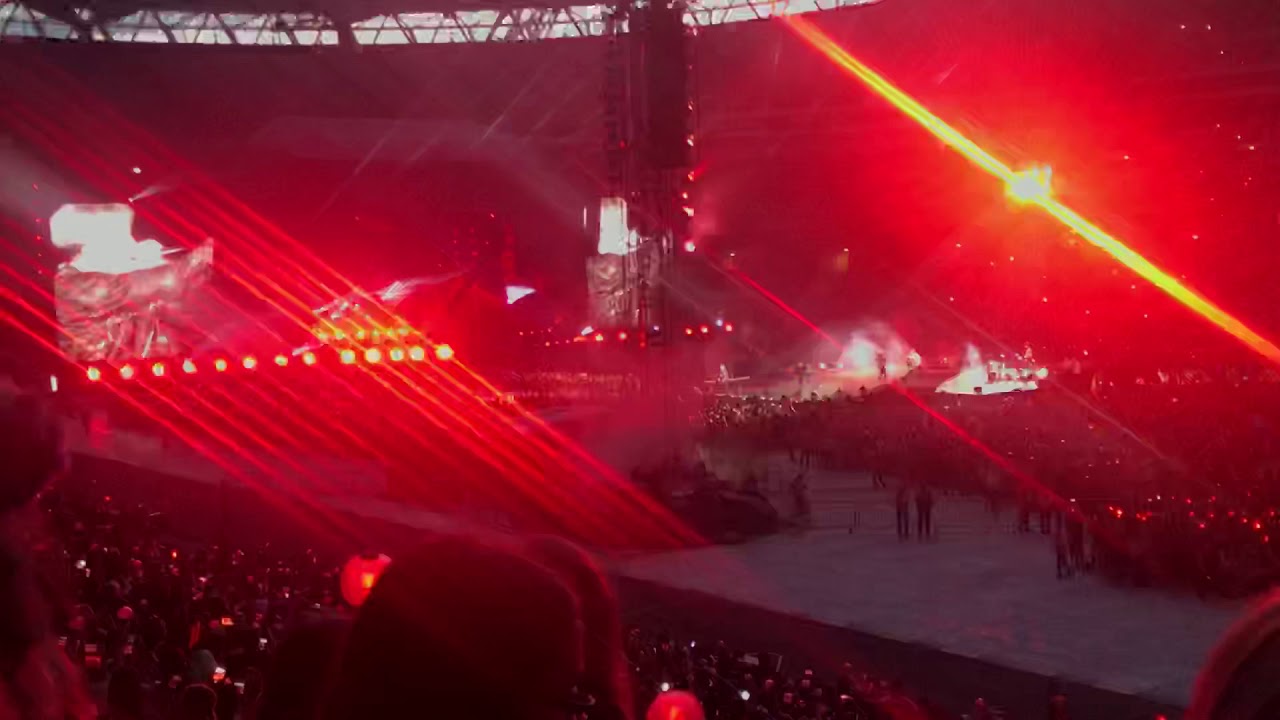 [010619] Outro: Tear + Mic Drop (Remix) - BTS Wembley Stadium
