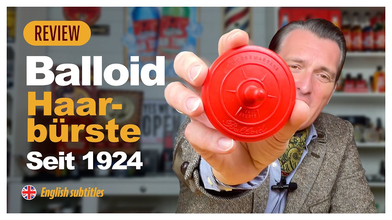 BALLOID - Handlicher Helfer seit 100 Jahren | German + English subtitles | PomadeShop