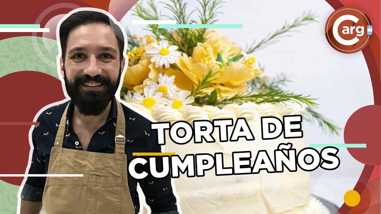 CÓMO HAGO UNA TORTA DE CUMPLEAÑOS