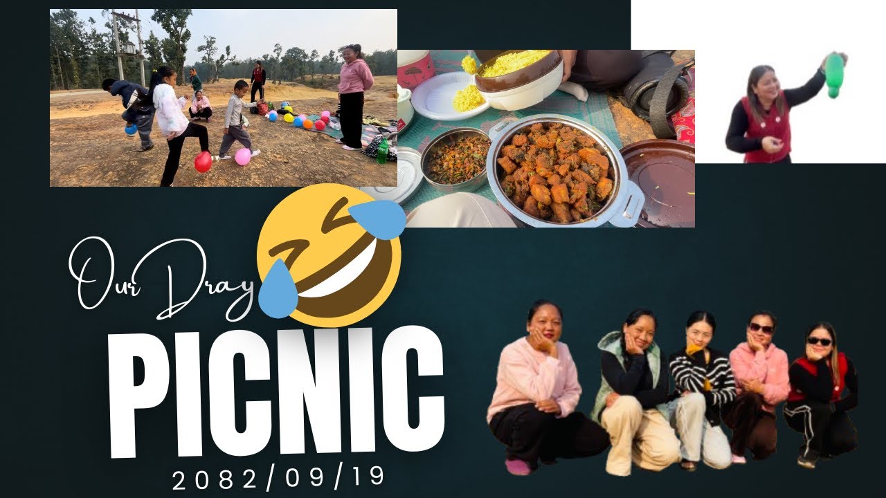 Dry Picnic Ma Funny Game Kta ktlai😆 ||VLoG||Videoclips||JANUKA & FUNNY clips @LimbuJanu-YT 
