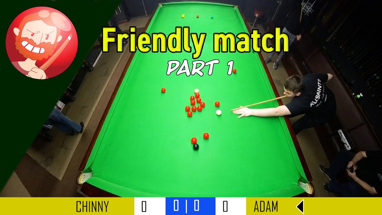 Friendly Snooker Match PART 1