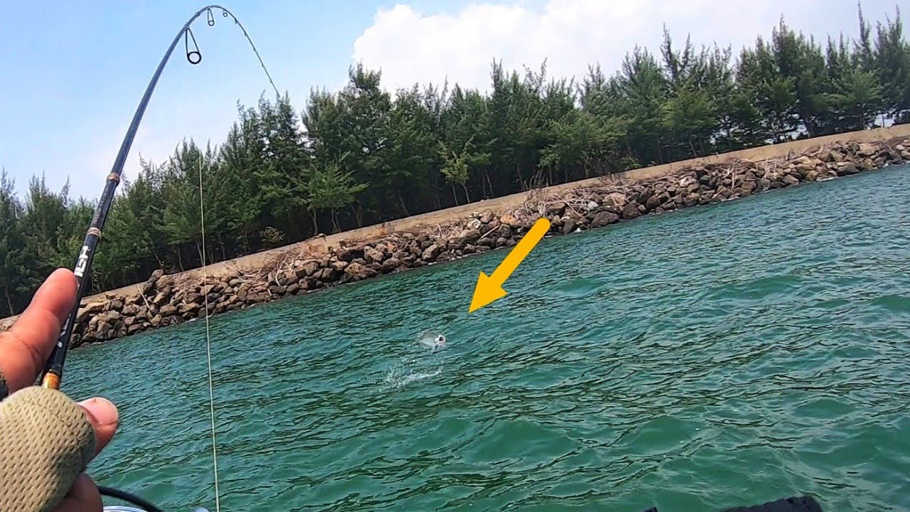 Mancing FULL STRIKE Gini Bikin Betah || Manuver ikan resiko joran patah❗