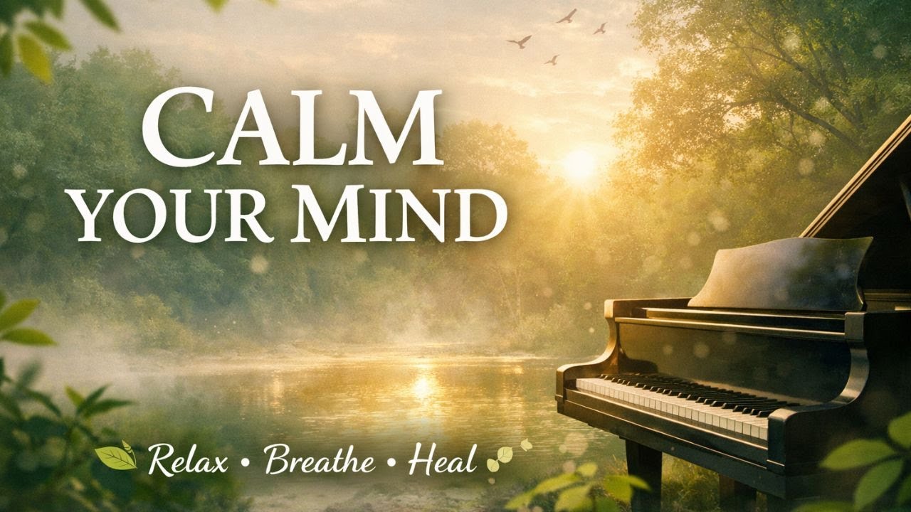 Beautiful Calming Music for Stress, Worry and Overthinking 🌿 Relaxing Music for Emotional Balance