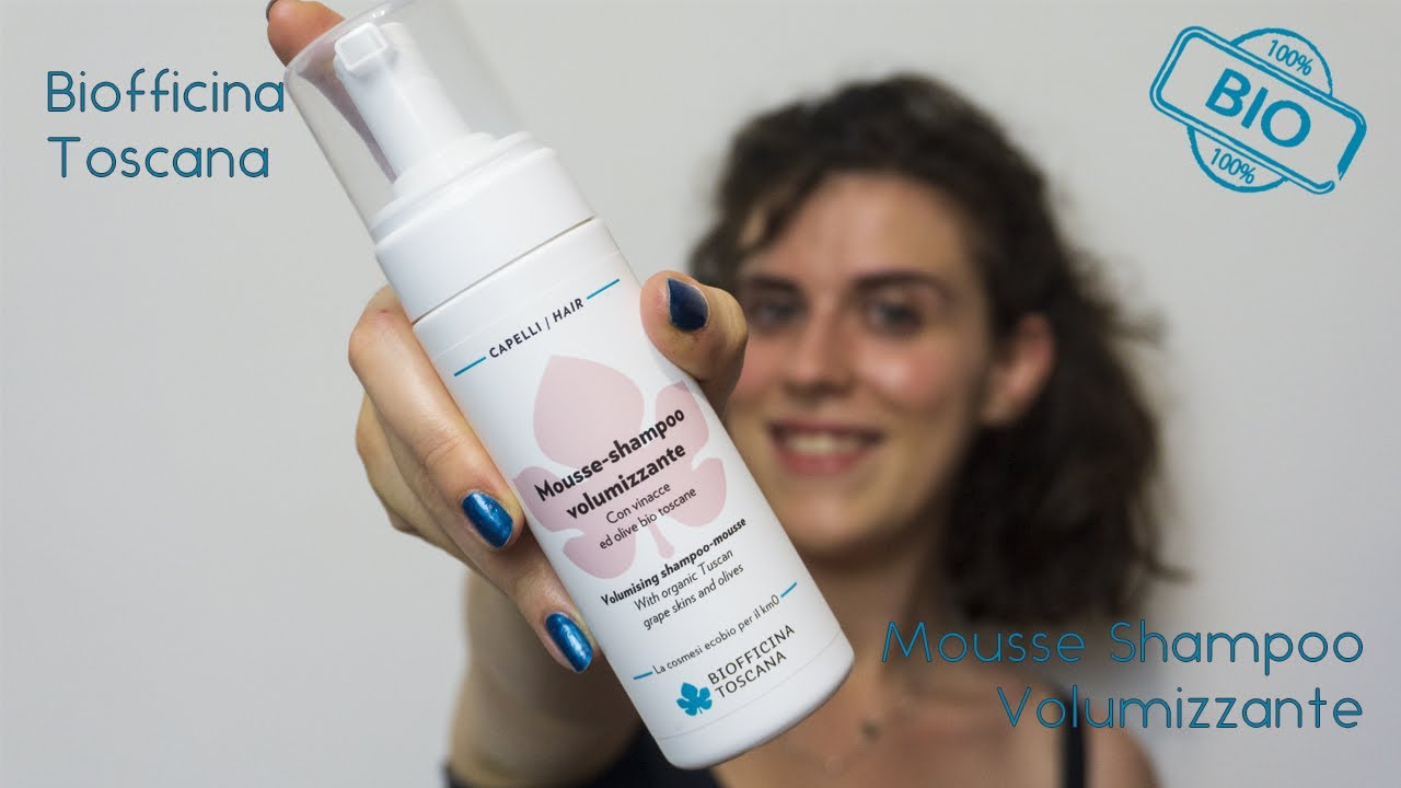 Biofficina Toscana - Mousse-shampoo volumizzante: lo shampoo che ama i capelli!