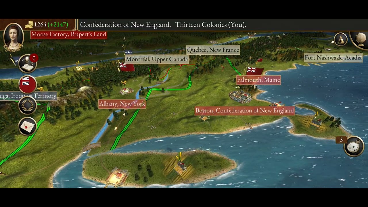 Empire Total war mobile Colony Play through ep.2
