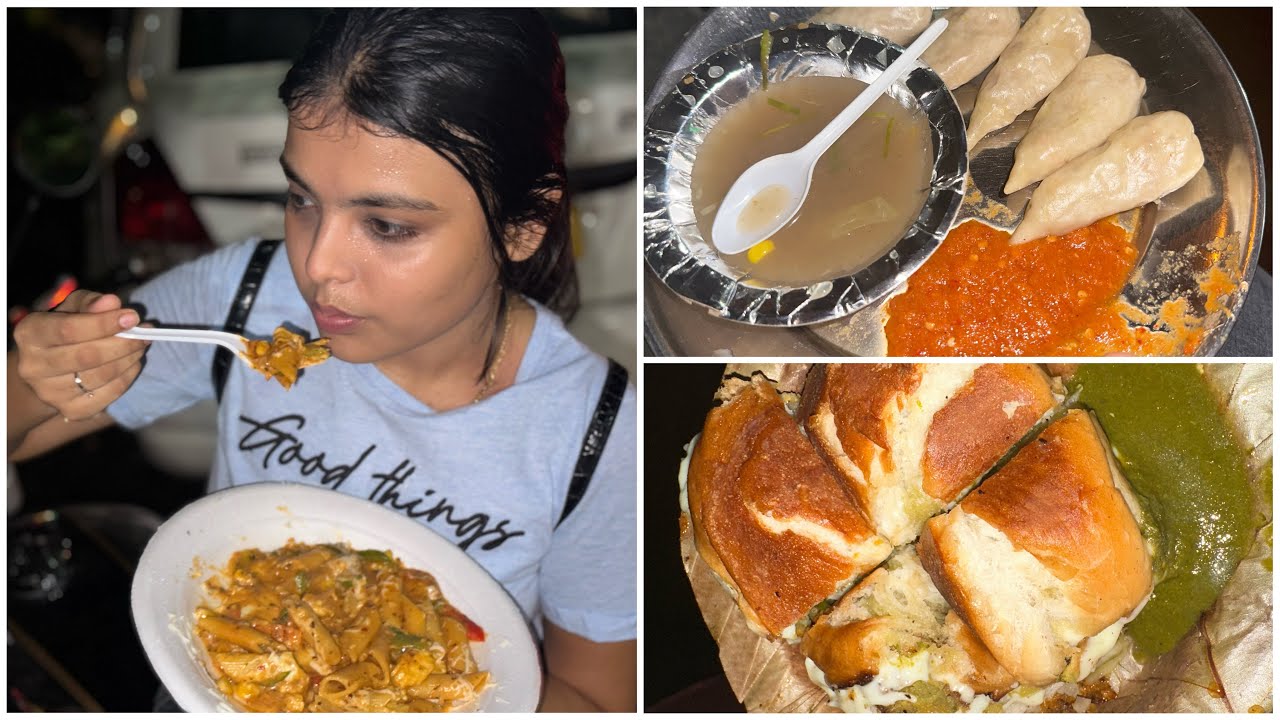 Street foods of kolkata 🥟🍕|| Sabse best vada pao laga mujhe || alkaagarwal || kolkata