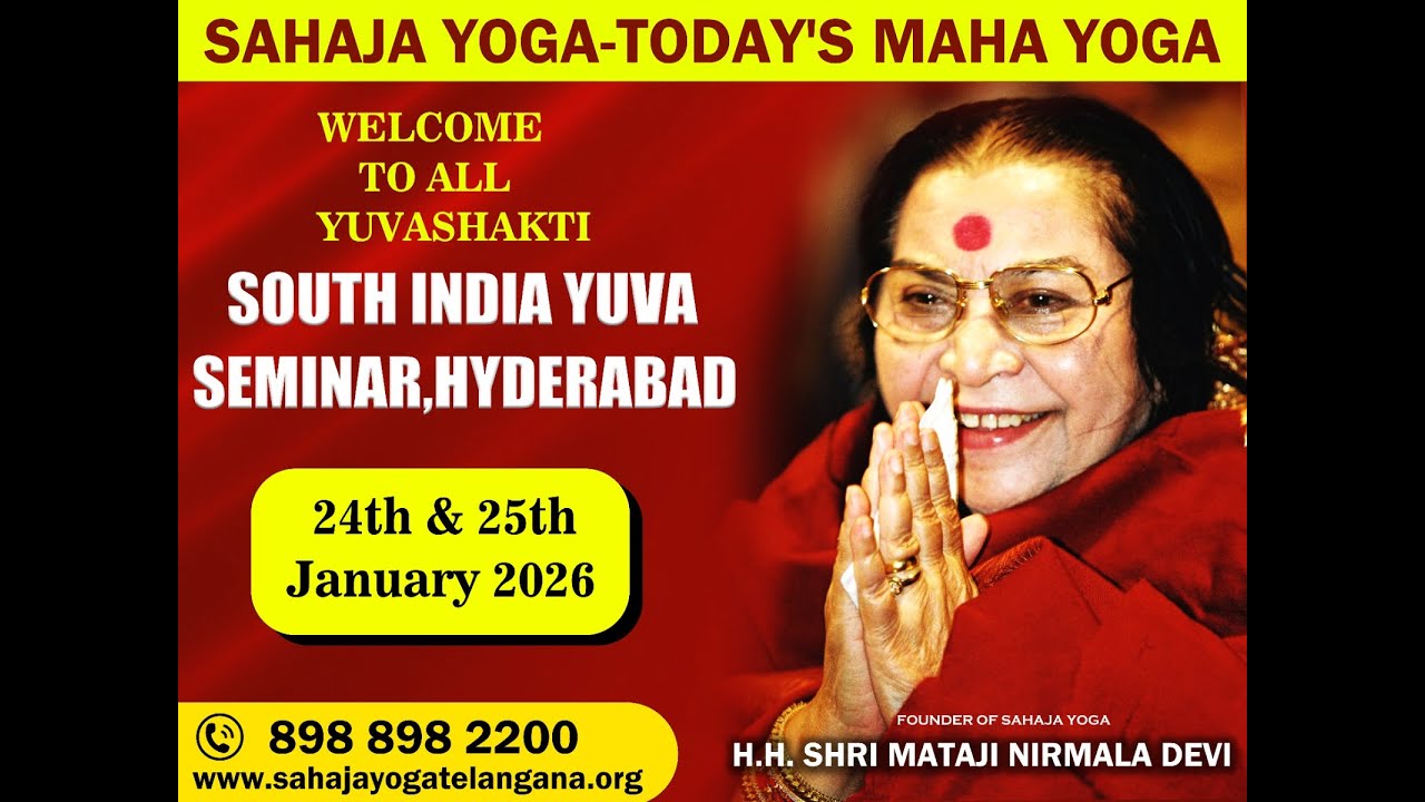 South India Yuva Seminar||Hyderabad||Day-02||Morning  Session||25th January 2026