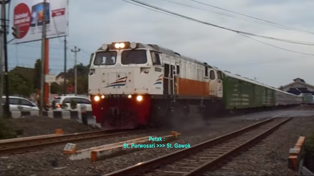 Perjalanan Tunggal Kereta Api BISNIS SENJA UTAMA SOLO Solobalapan - Pasar Senen ( Part 2 )
