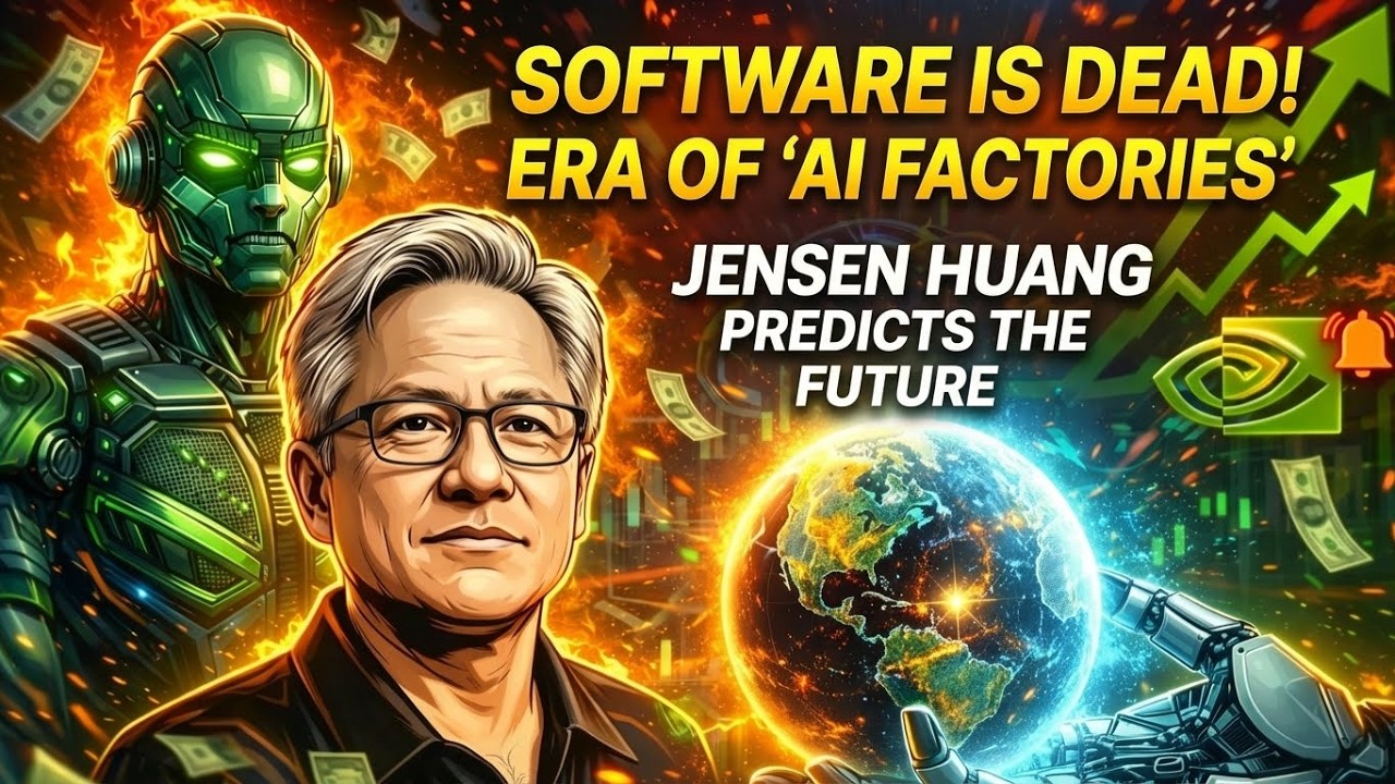 Software is Dead: Why We Are Entering the Era of 'AI Factories' - Jensen Huang