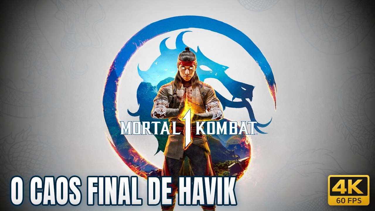 Mortal Kombat 1 - Modo História #8 - O caos final de Havik | PS5 Pro • 4K60 • PT-BR