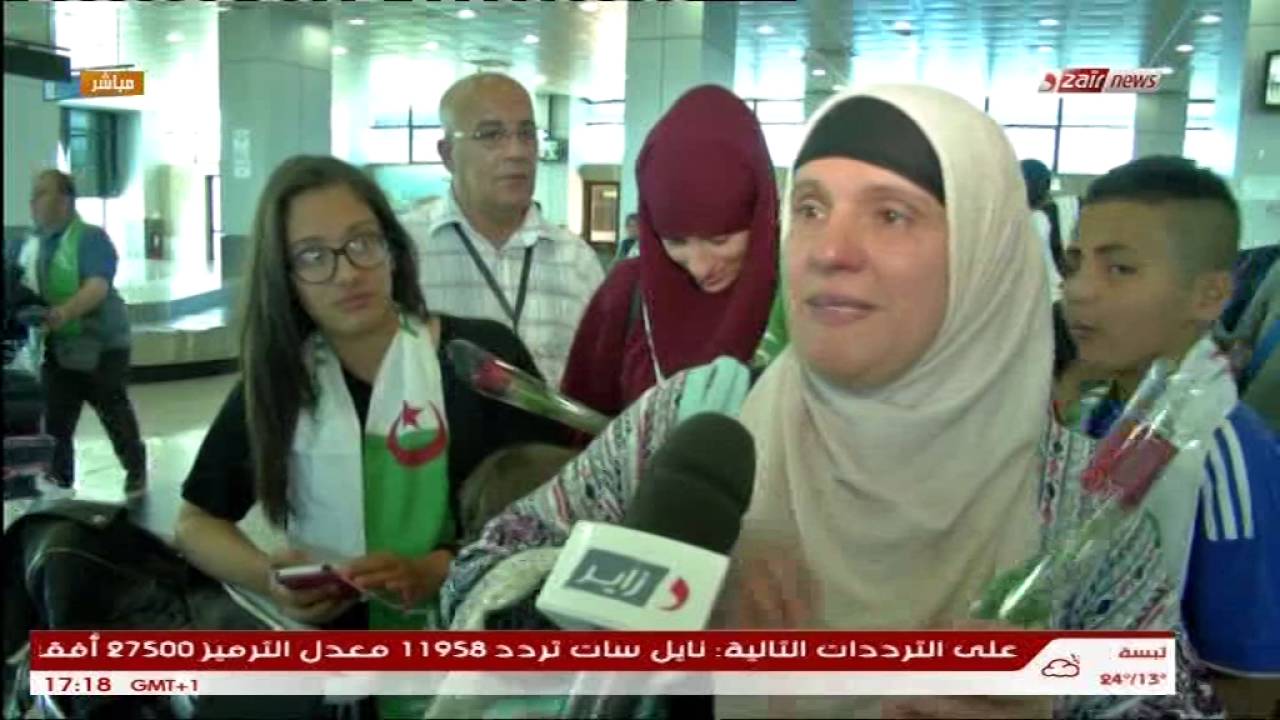 عودة الجالية الجزائرية من مرسيليا لقضاء شهر رمضان بارض الوطن