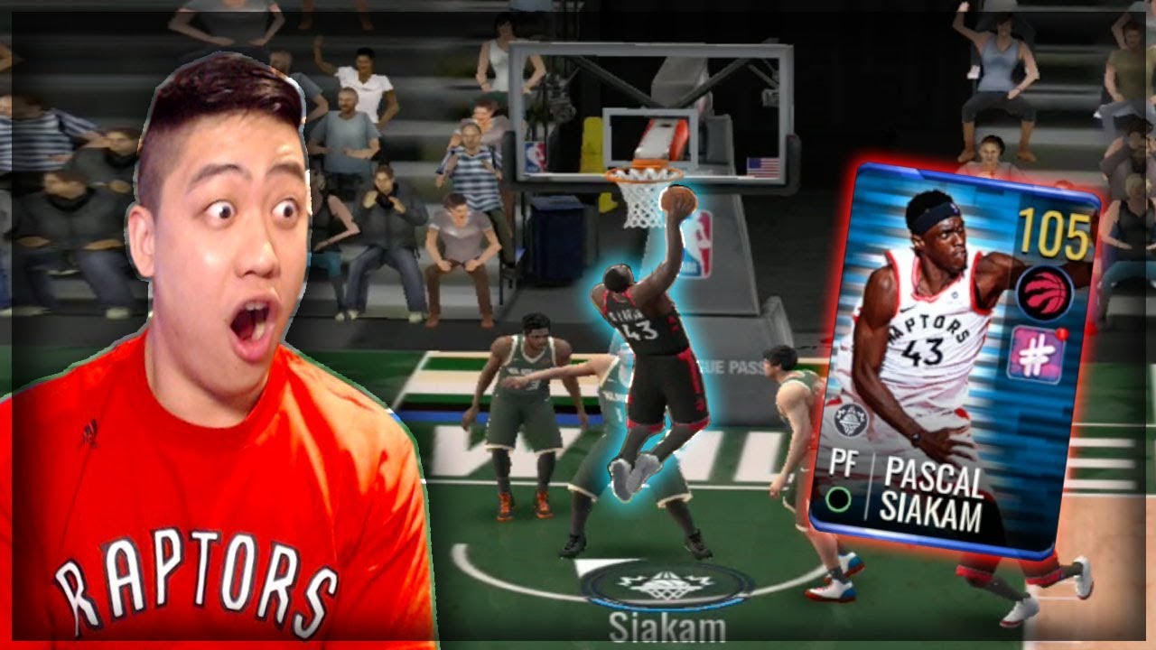 105 OVR FINALS GAME 1 POTG SIAKAM GAMEPLAY!! NBA LIVE MOBILE 19 NBA FINALS!!