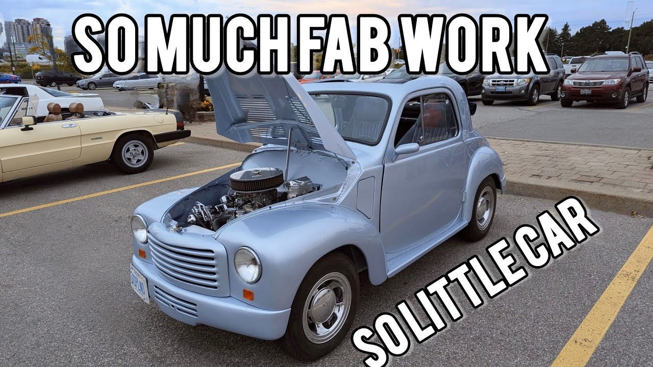 Fiat 500 Topolino with custom EVERYTHING - hot rodding done right