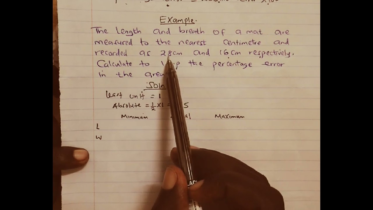 Approximations and Errors. Form 3 Mathematics.