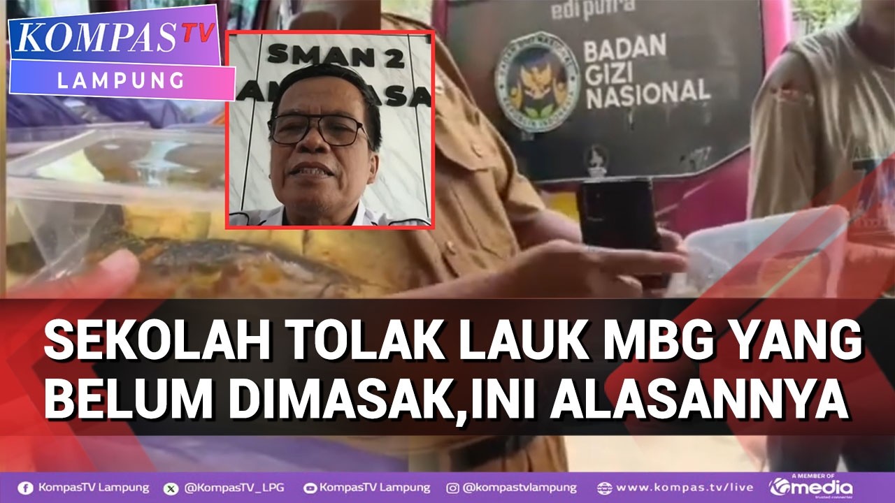 Ini Alasannya, Sekolah Tolak Lauk MBG yang Belum Dimasak