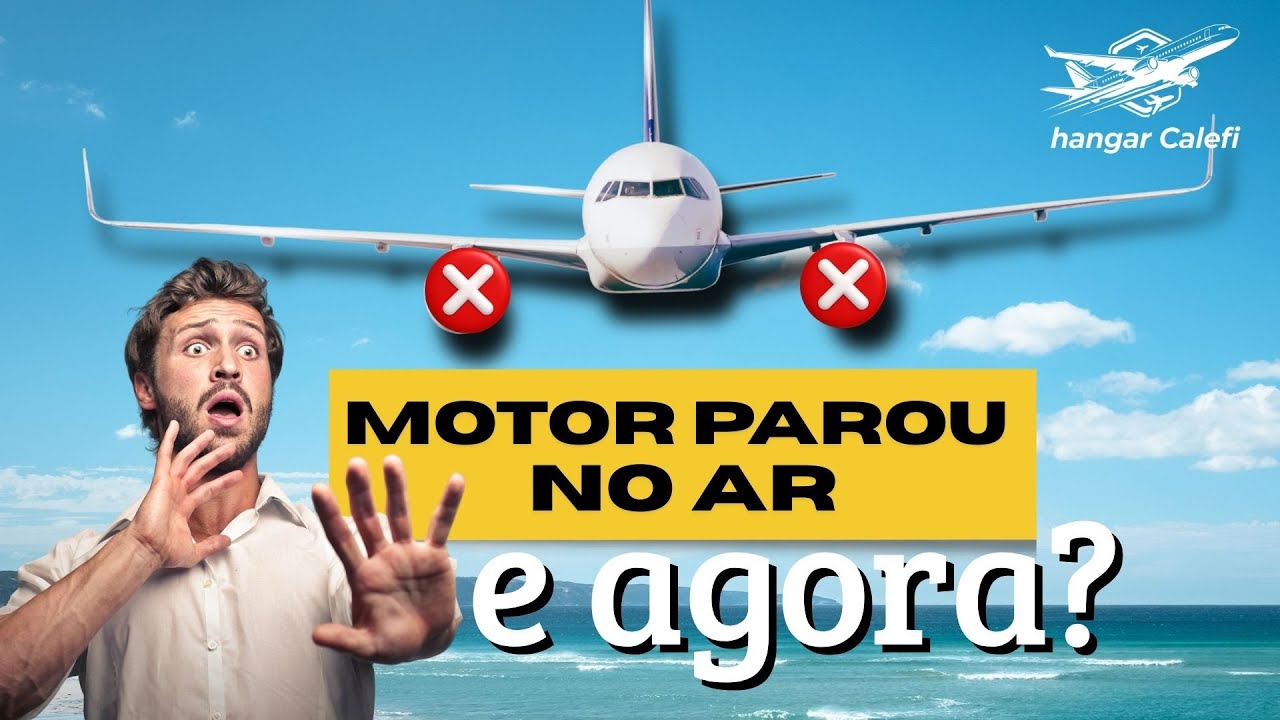 O Motor do Avião parou no Ar! E agora?