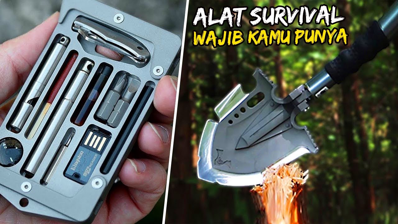 Wajib Punya, 7 Alat Camping dan Perlengkapan Survival Terbaik Yang Harus Kamu Miliki