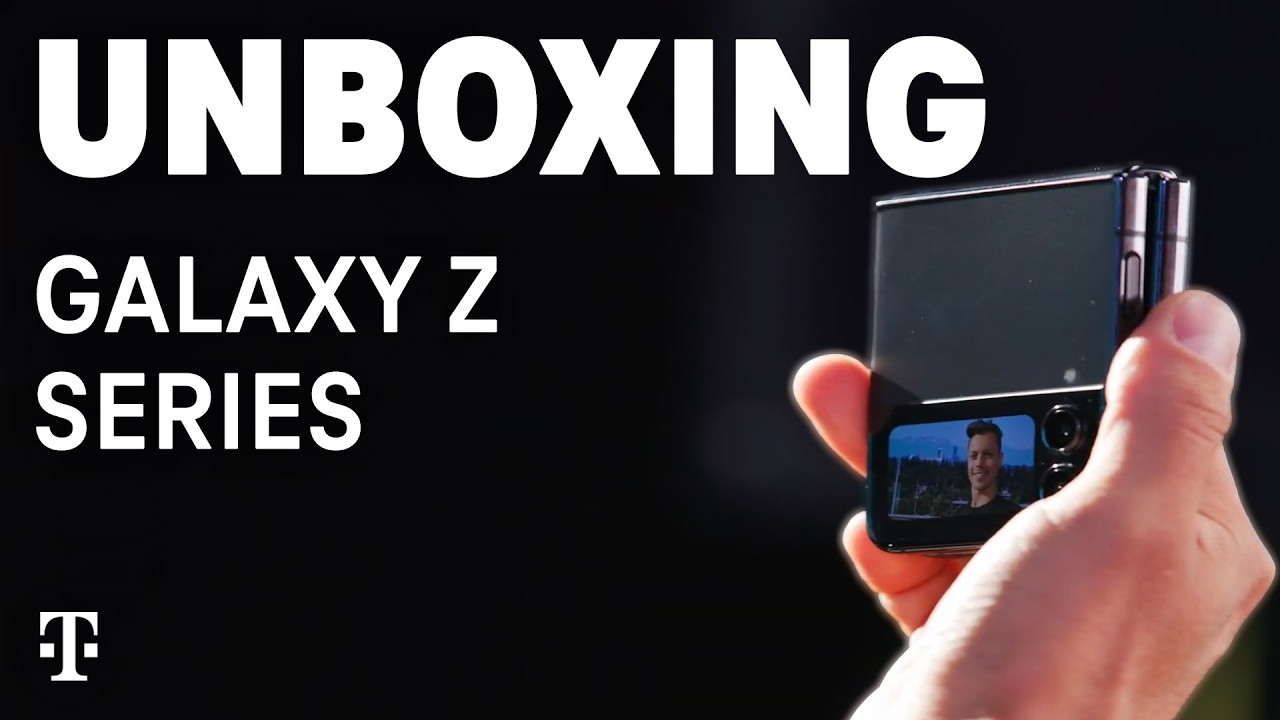 Samsung Galaxy Z Flip4 and Galaxy Z Fold4 Unboxing | T-Mobile