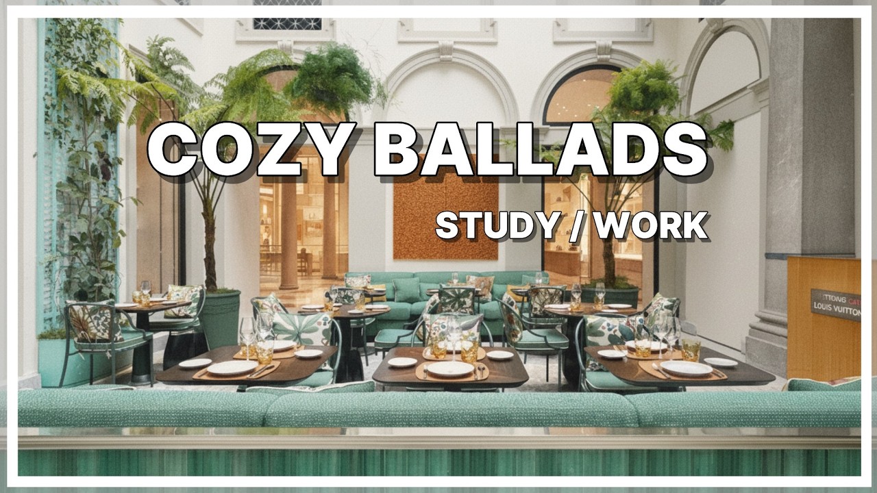 Расслабляющий микс поп-баллад для кофейни | Уютный кафе BGM