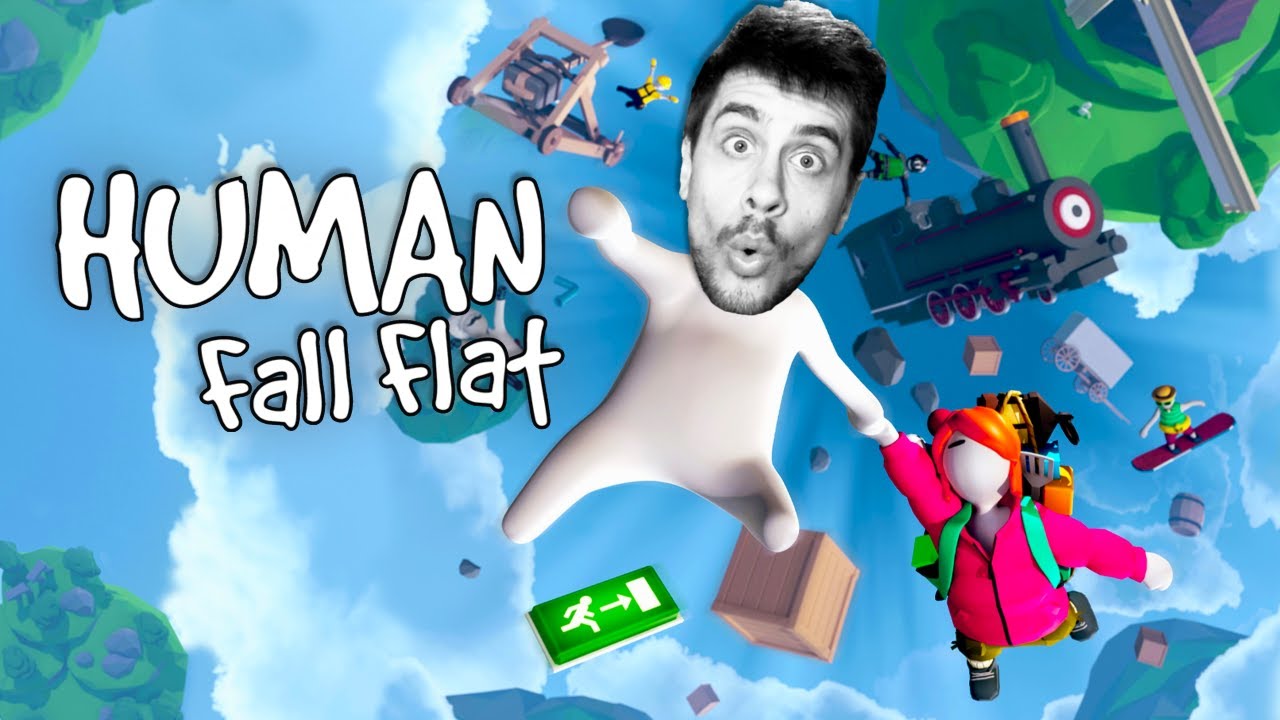 OS GAROTOS QUE CAEM PLANO! - Human Fall Flat