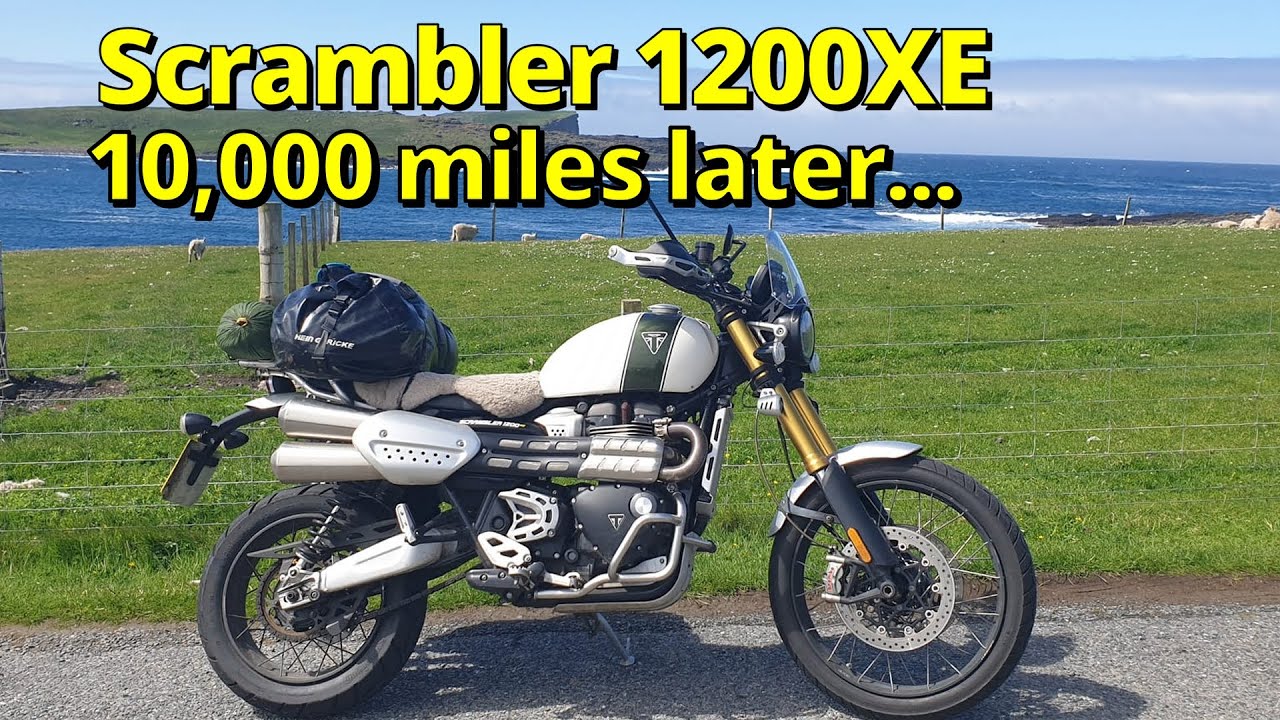 Triumph Scrambler 1200: отзыв владельца с пробегом 10 000 миль