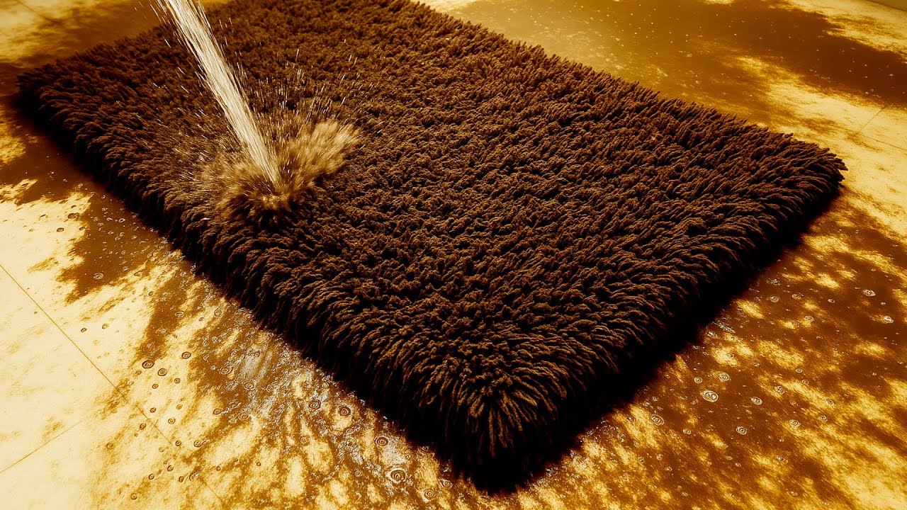 45 minutes of magical restoration: The swamp shaggy rug that left everyone stunned!