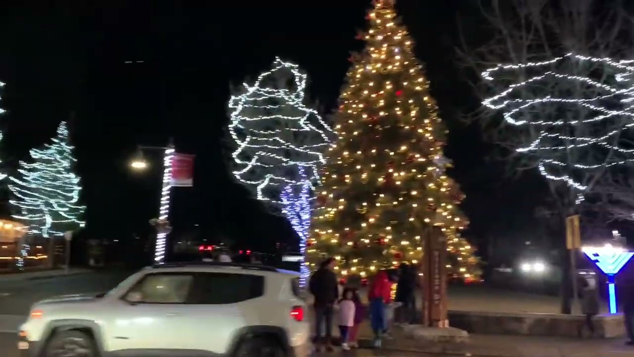The Village Big Bear Lake California Christmas Eve 2024