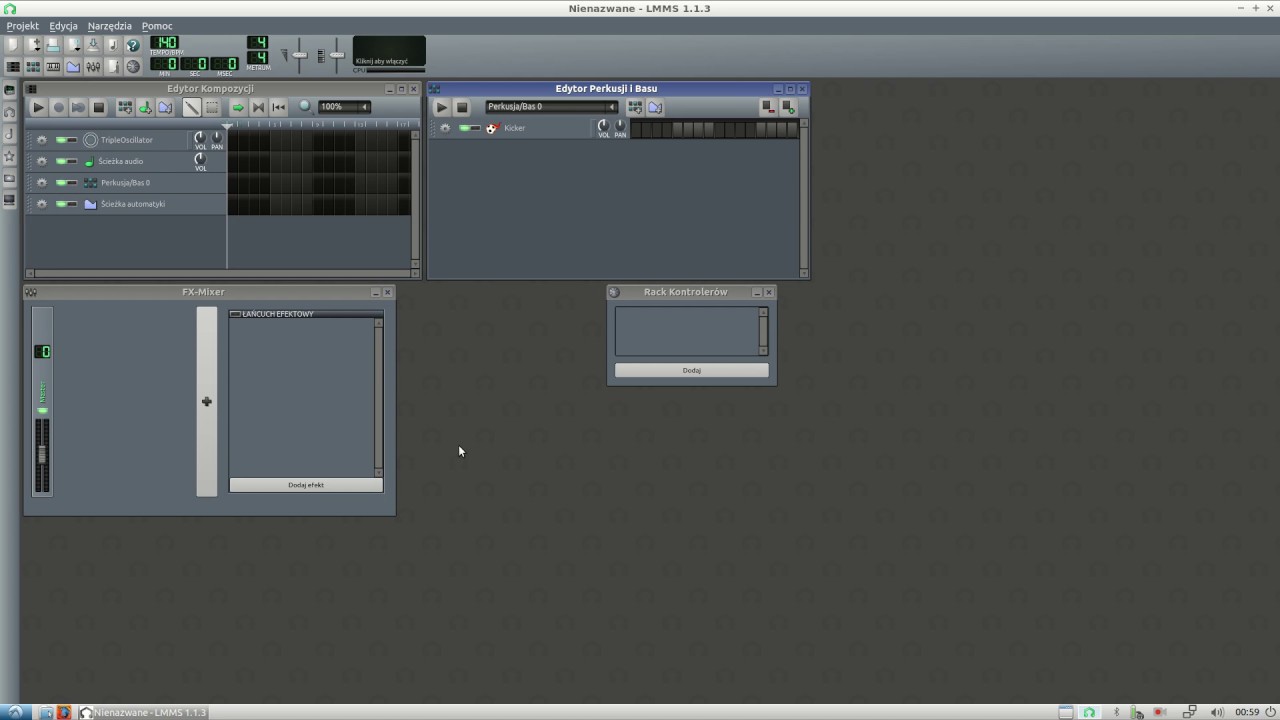 Making Trance Dance Melody in LMMS Lubuntu 18.04 (reFX Nexus vst)
