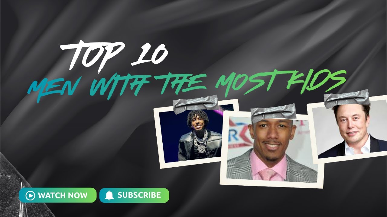 Top 10 Men With The Most Kids Currently