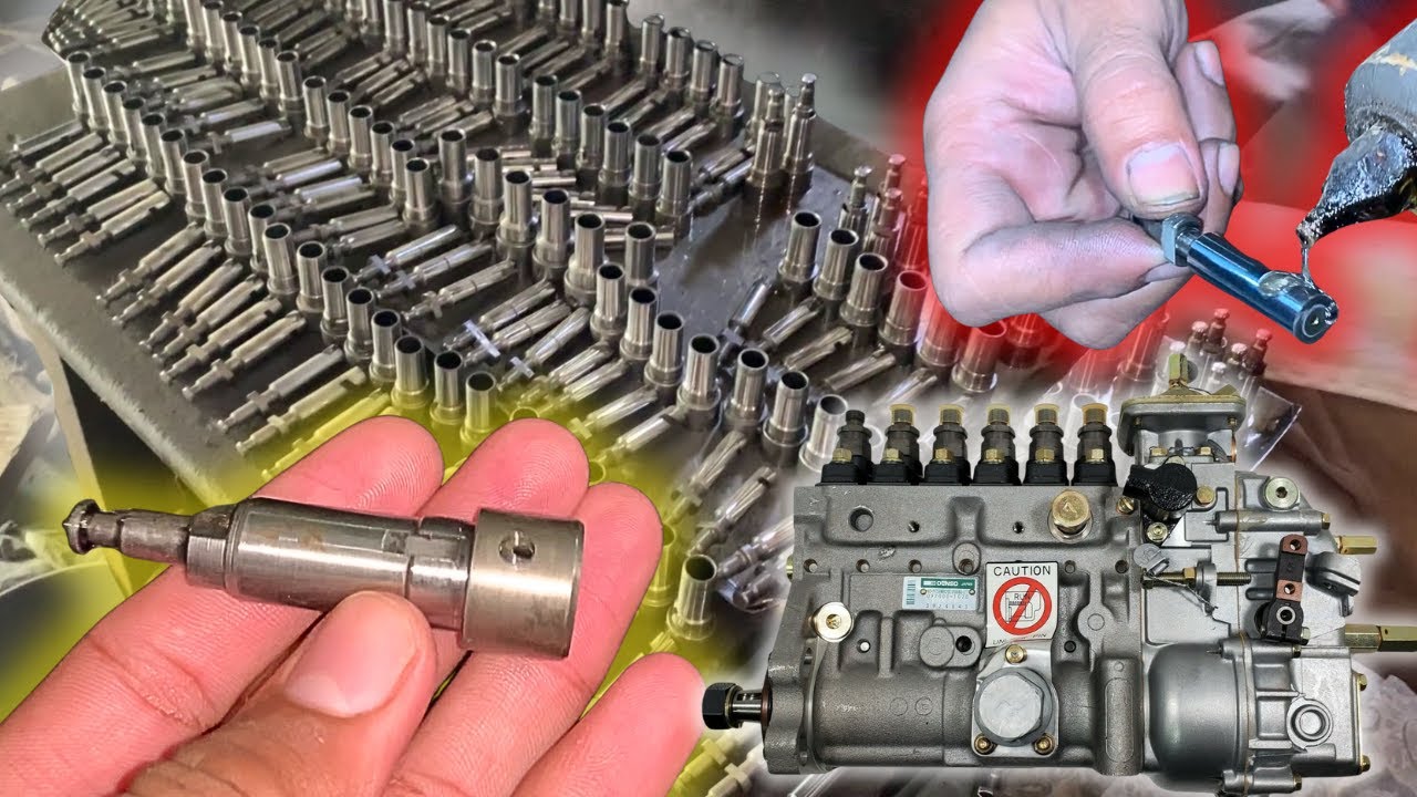 Restoring a Worn Diesel Pump Plunger | Complete Injection Pump Repair Process