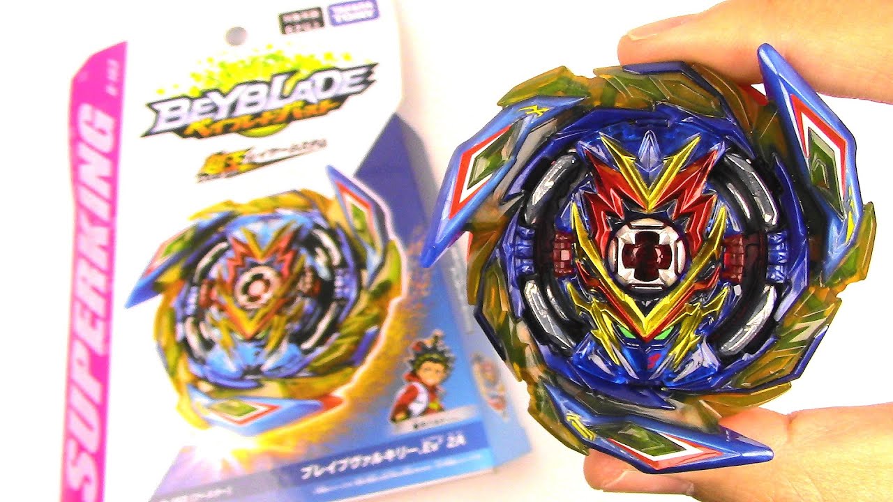 BRAVE VALKYRIE: распаковка, обзор, тестовые бои! Beyblade Burst SuperKing / Sparking