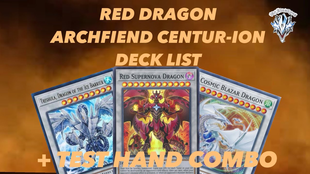 RED DRAGON ARCHFIEND CENTUR-ION DECK IS INSANE!!!
