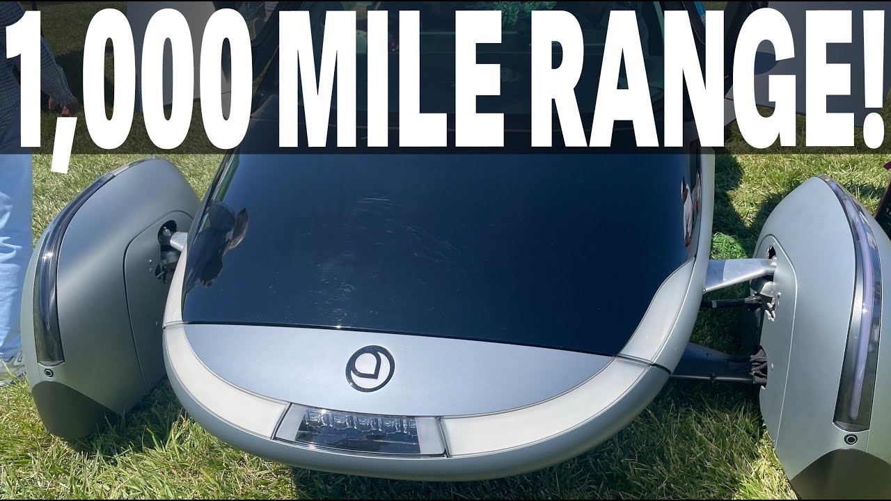 Aptera EV with 1000 Mile Range, Solar Charging, AND Tesla Supercharging!