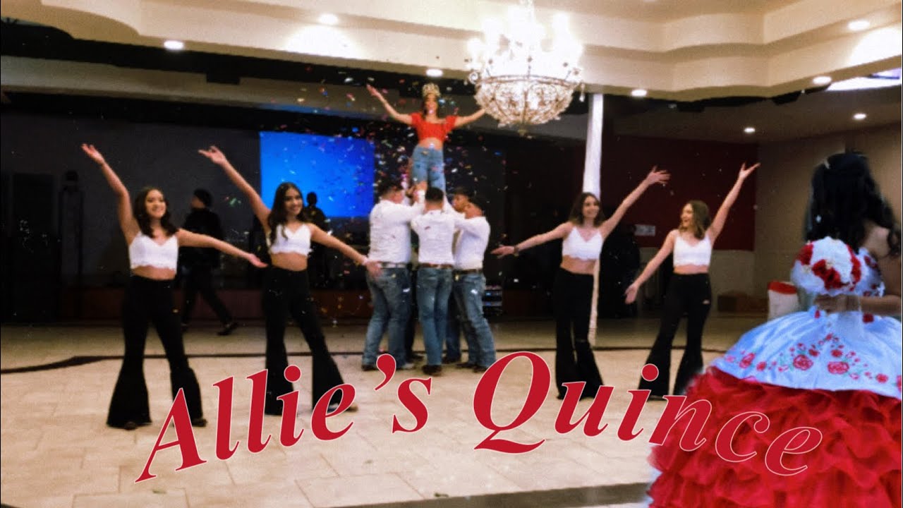 ALLIES QUINCEAÑERA❤️! (+ SURPRISE AND VALS DANCE❗️)