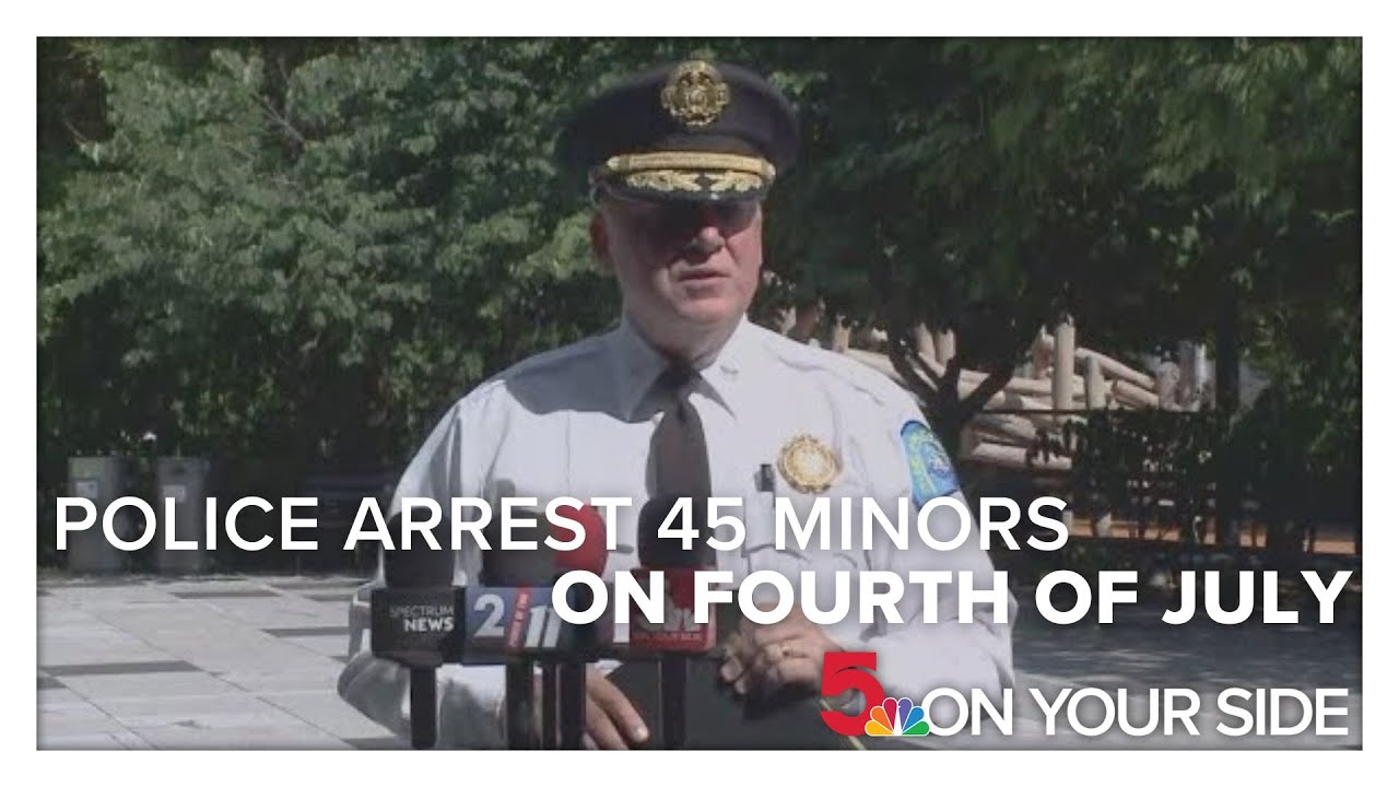 'We're gonna hold parents accountable': At least 45 juveniles arrested after July 4 disorder downtow