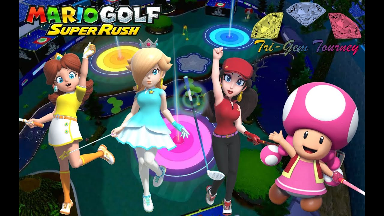 Mario Golf: Super Rush - Tri Gem Showdown - Event 3 - Target Golf Team Rally