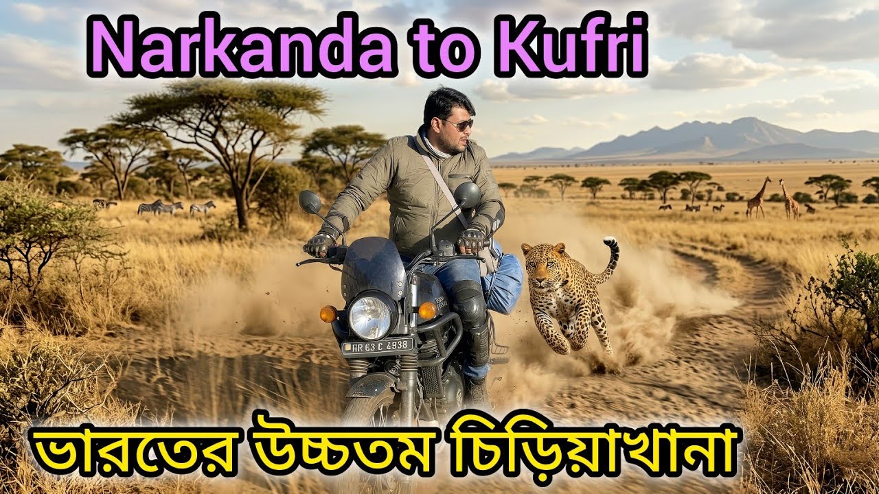 বাইক,পাহাড় আর আমি: নারকান্ডা টু কুফরি—এক অবিস্মরণীয় রাইড Narkanda to Kufri Himachal Pradesh, part 5