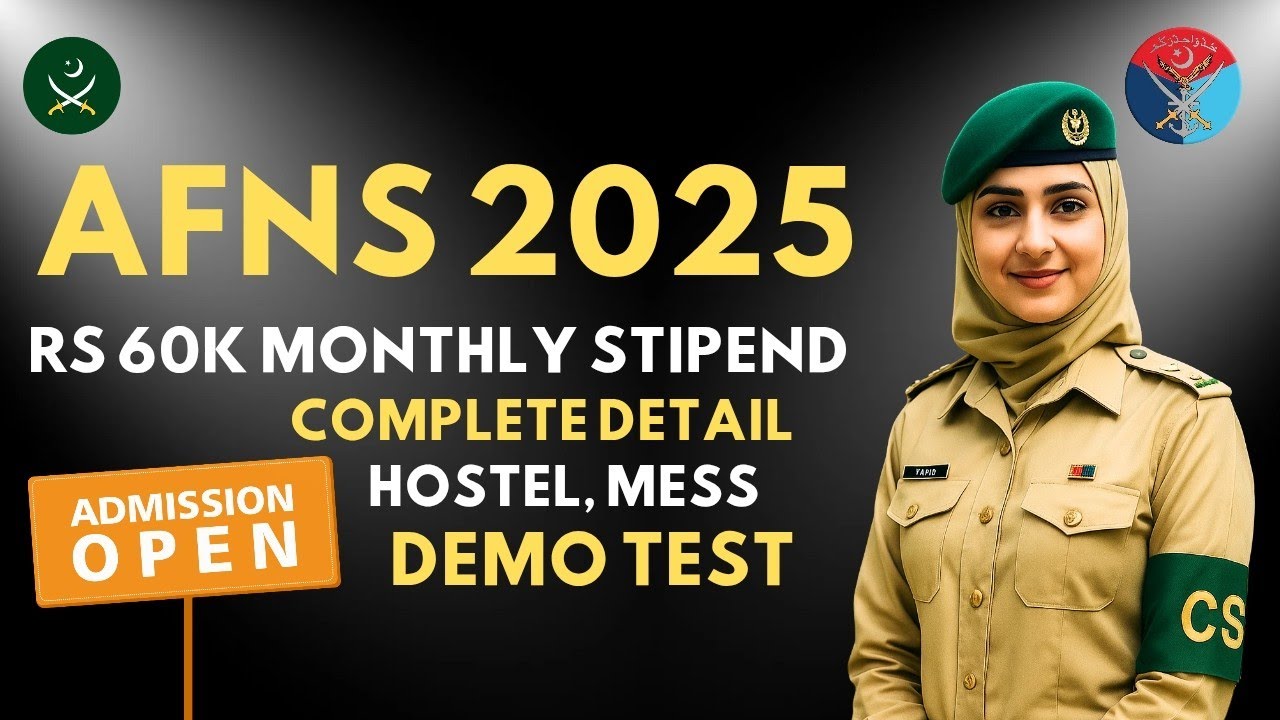 AFNS ADMISSION 2025 :: INITIAL DEMO TEST :: COMPLETE ELIGIBILITY CRITERIA