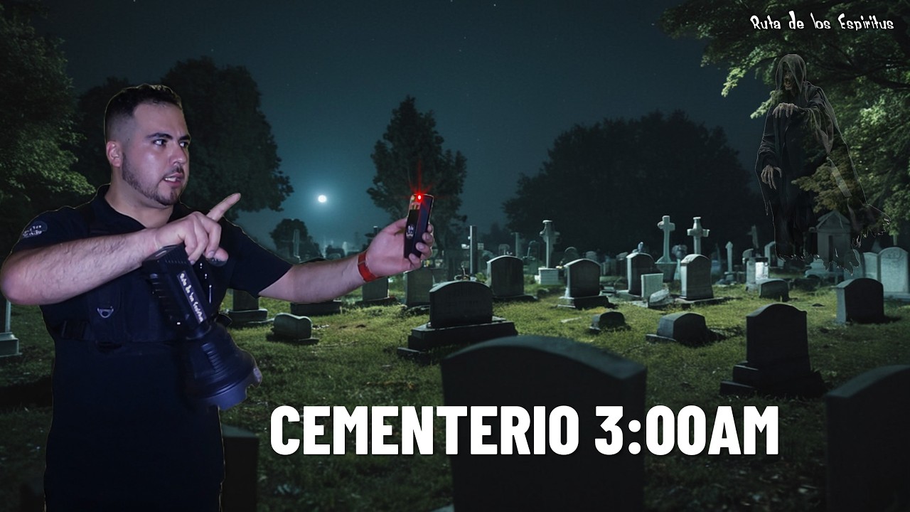 ⚰️ VISITAMOS UN CEMENTERIO de Noches a las 3:00AM