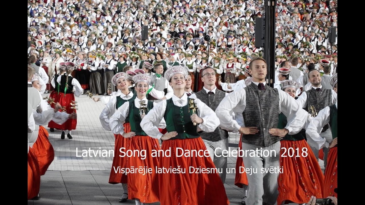 Latvian song and dance celebration 2018