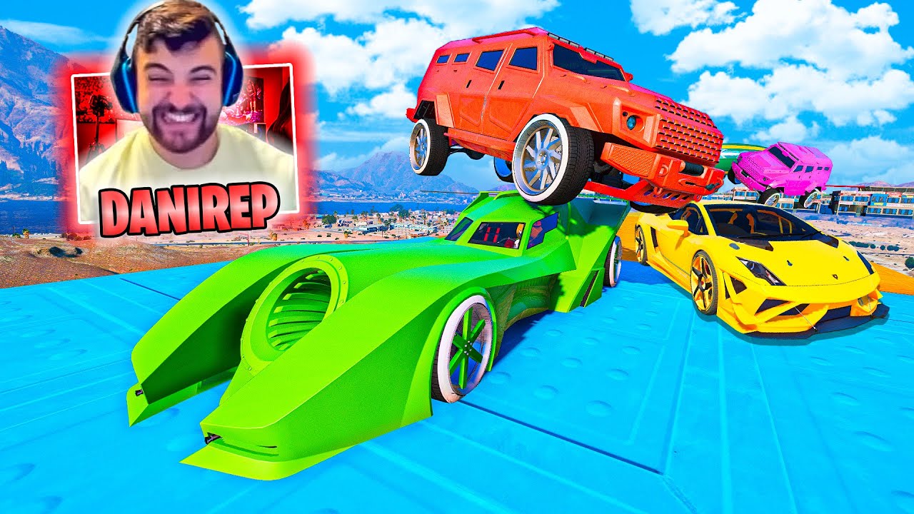 CARA A CARA PERO HAGO UN SALTO ESPECTACULAR! HAY CINE!! - GTA 5 ONLINE