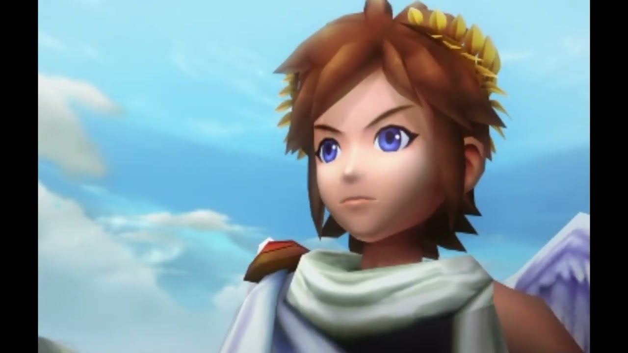 Kid Icarus: Uprising Animation Shorts — Thanatos Rising [1080p, комбинированный и интерполированный]