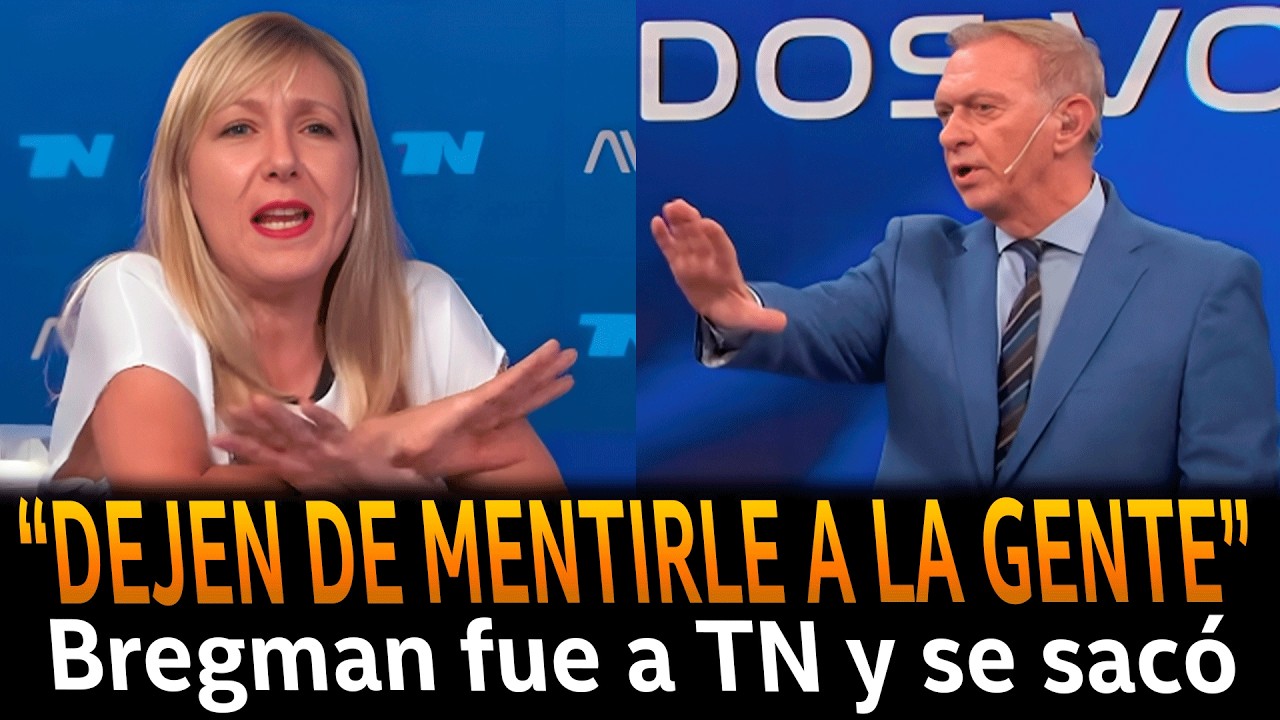 MYRIAM BREGMAN sacadisima en TN contra todos los LIBERTARIOS