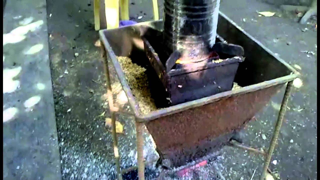 Rice Husk Stove 2 Cordero Clan